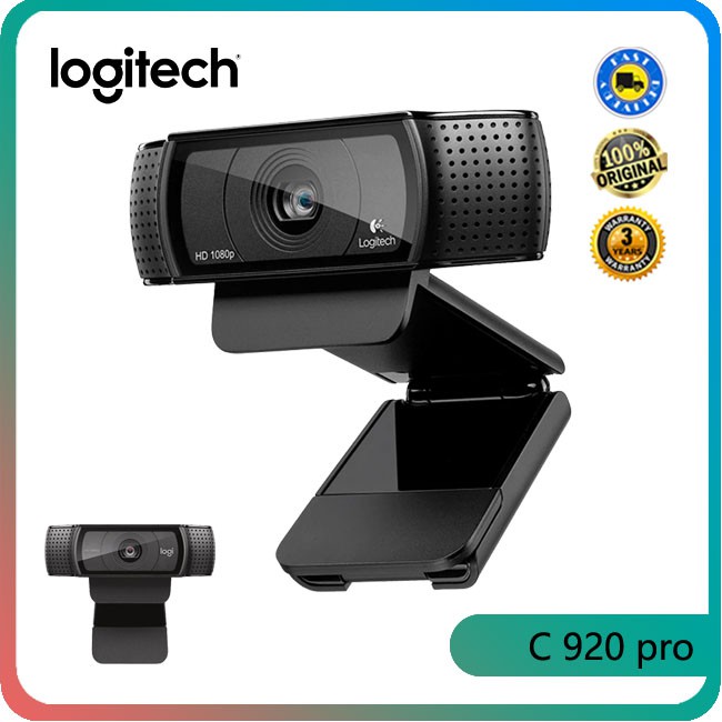 Logitech C920 Pro webcam HD smart 1080p widescreen webcam ...