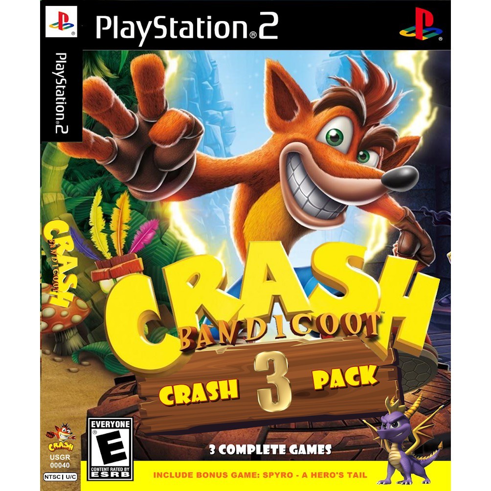 crash bandicoot ps 2