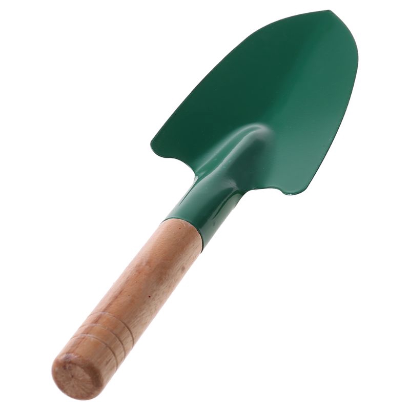 Loose soil planting flowers and grass tools digging shovel mini