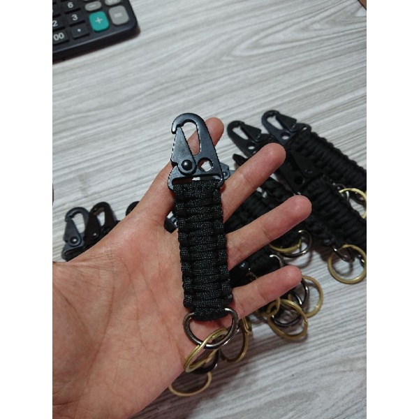 Paracord Carabiner tactical Hanger new edition Shopee Philippines
