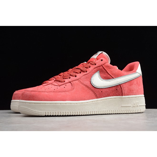 burgundy and white nike air force 1
