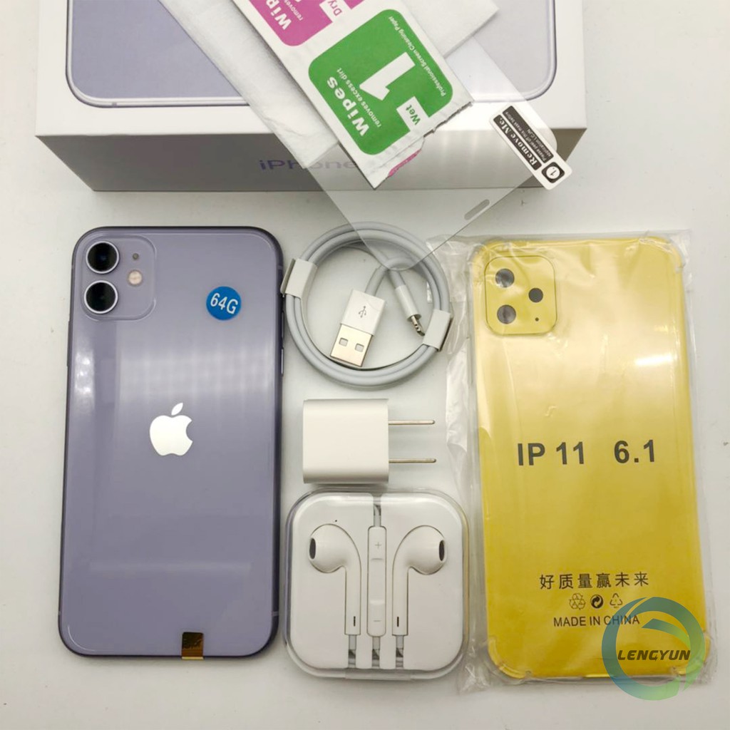 Apple Iphone 11 64g 128g 256gb Mobile 100 Original Used Shopee Philippines