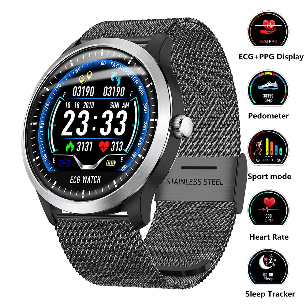 smart watch ecg blood pressure