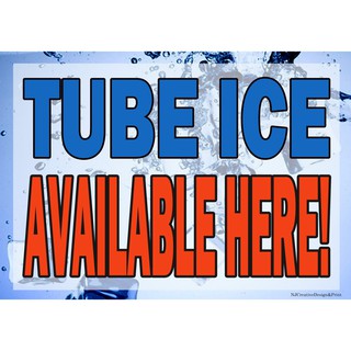 Ice and Ice Candy-A4 Laminated Signage | Shopee Philippines