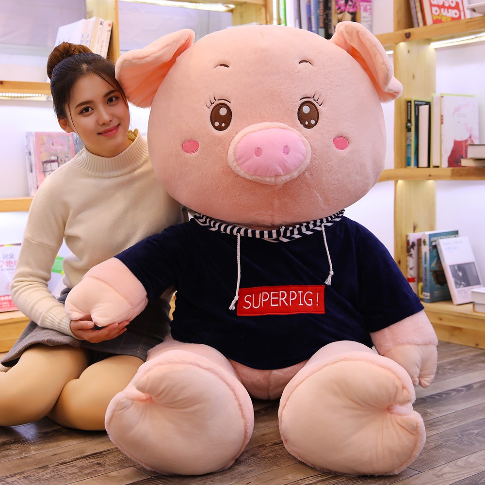 large pig plush