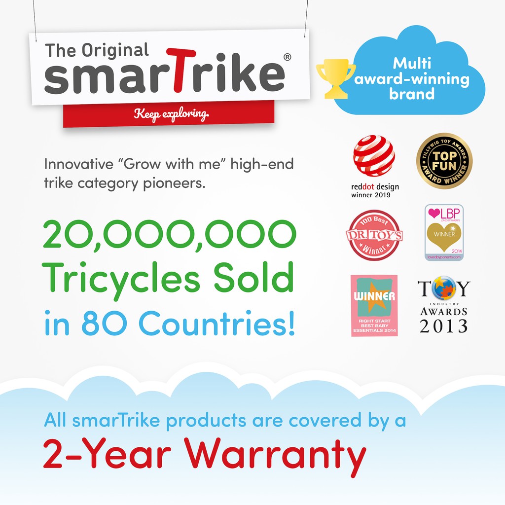 smart trike 6 in 1 folding