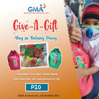 P20 Give-A-Gift Alay sa Batang Pinoy