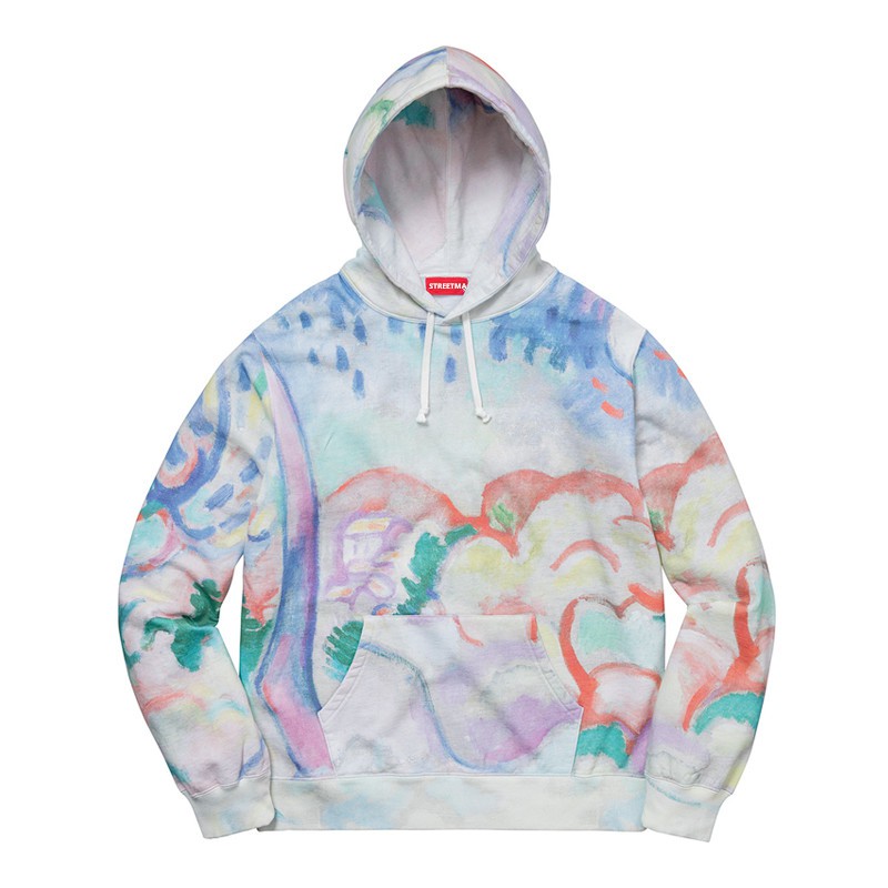 supreme watercolor hoodie