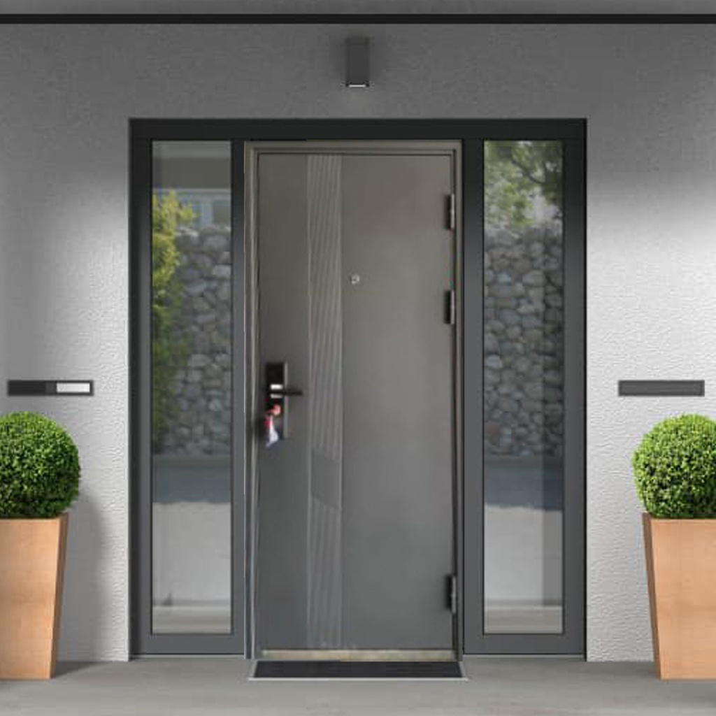 Kruzo Aluminum Main Door Door Set | Shopee Philippines