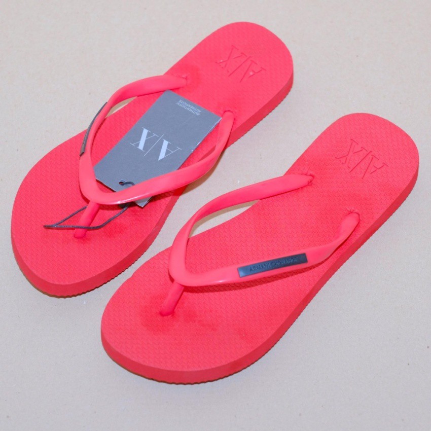 armani exchange slipper