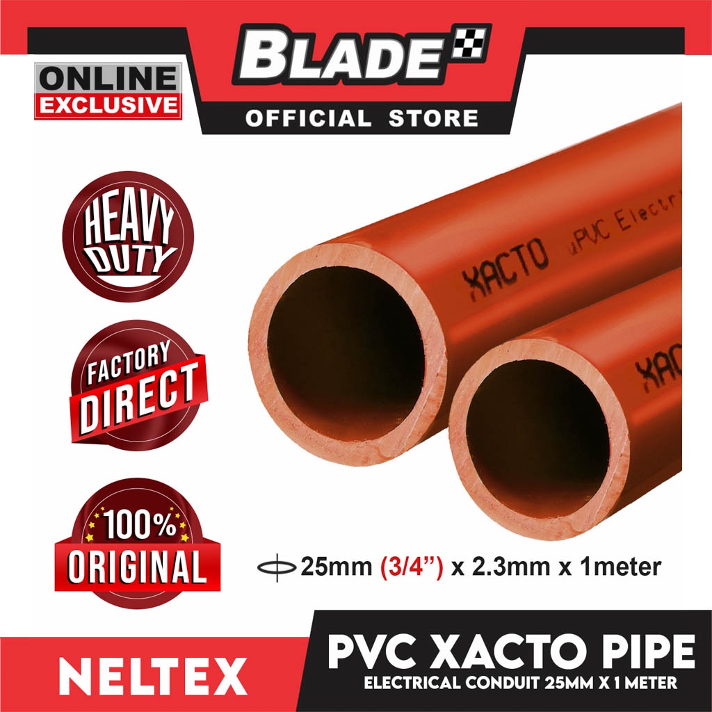 xacto-pvc-electrical-conduit-pipe-25mm-3-4-x-1meter-shopee-philippines