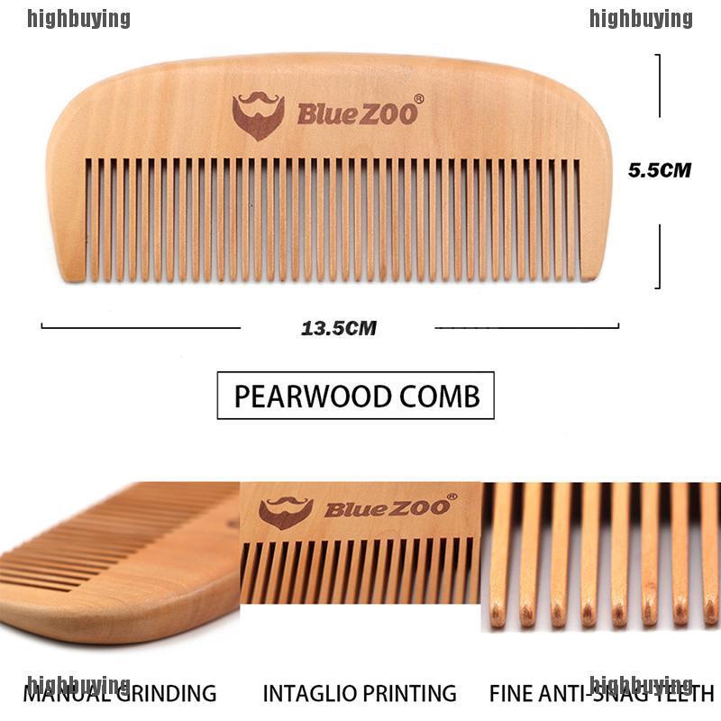 Hbph ღღ Wooden Comb Natural Sandalwood Super Narrow Tooth Wood