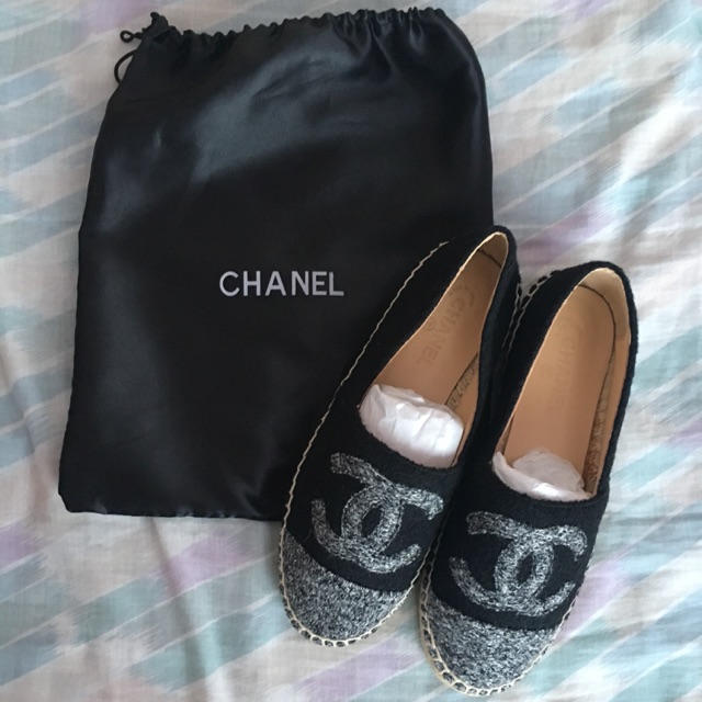chanel espadrille sale