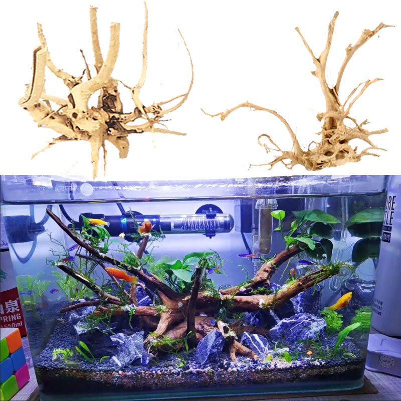 Aquarium Wood Root Natural Trunk Driftwood Fish Tank Ornament Landscaping Decoration Plants for Aquarium Accessories Home decor #1