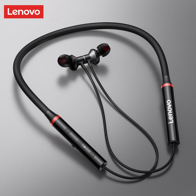 Original Lenovo HE05X Neckband Bluetooth Headset BT5.0 Sports