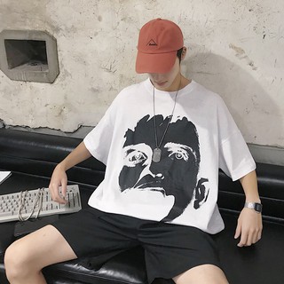 2021 New Portrait Printing T-shirt Men's Fashion Hot Sale T shirt Large Size Tops for Men Harajuku Short Sleeve Tshirts #5