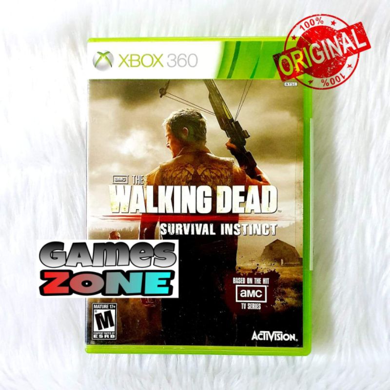 Xbox 360 Game Walking Dead Survival Instinct (with freebie) | Shopee ...