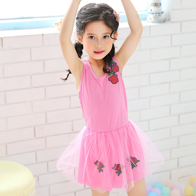 small girl swimming costume