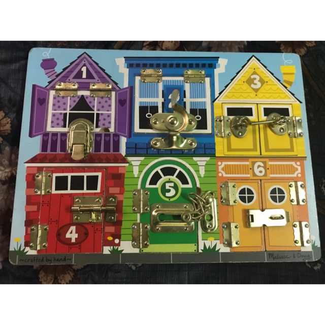 melissa and doug latches board