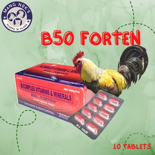 B50 / 2 FORTEN Vitamin Mineral Tablet ISANG BANIG (10 tablets)