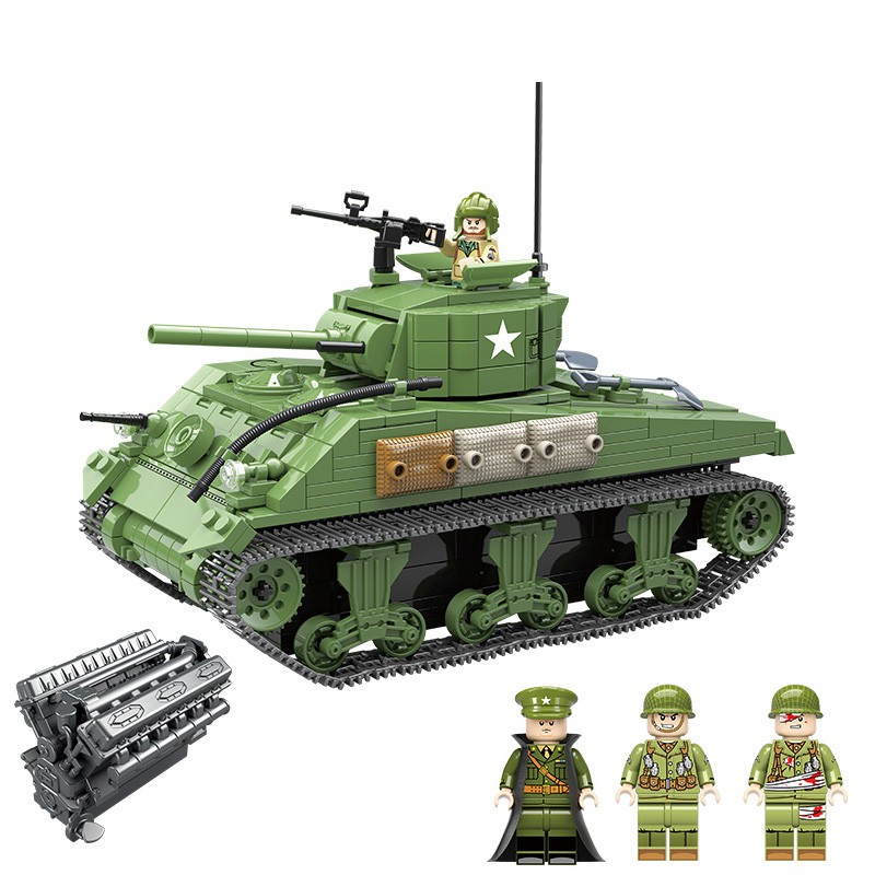 lego ww2 tank