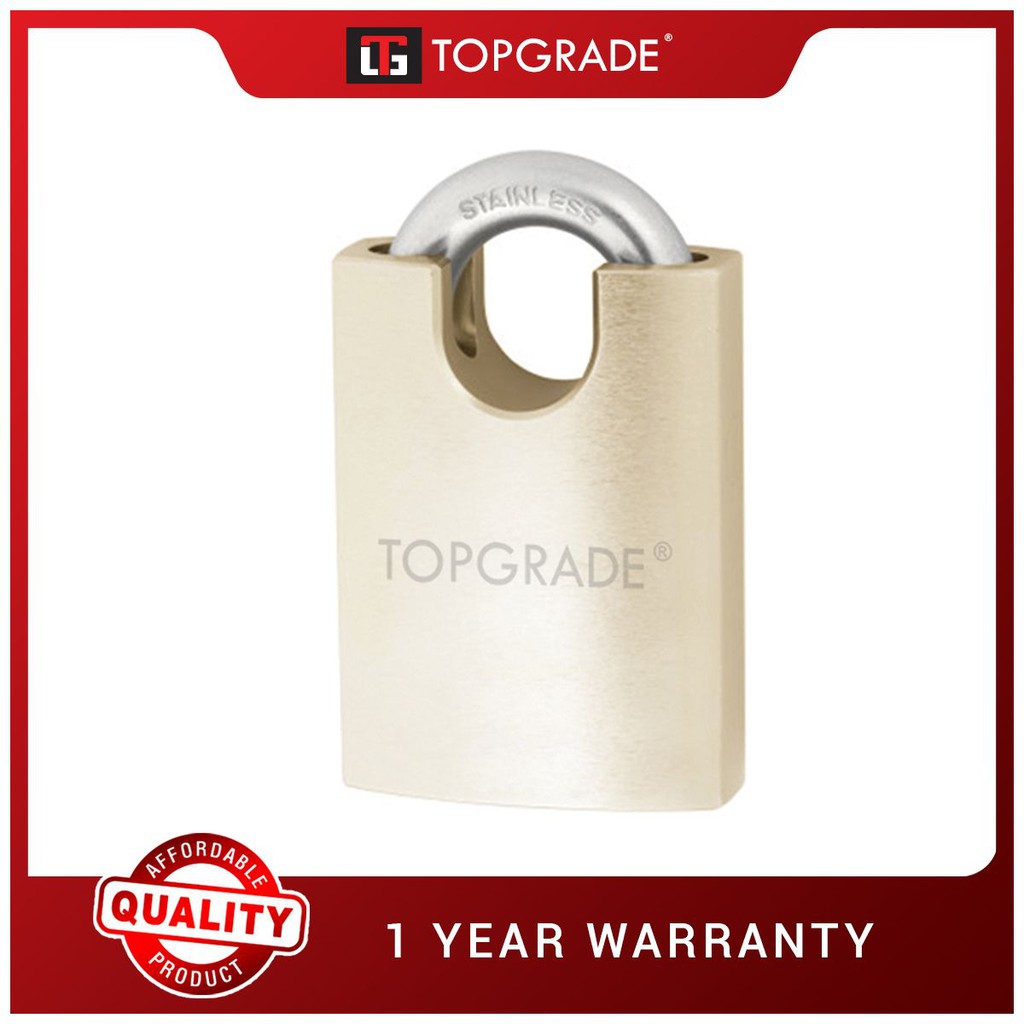 TOPGRADE TP8040 Heavy Duty Armored Padlock 40mm Shopee Philippines