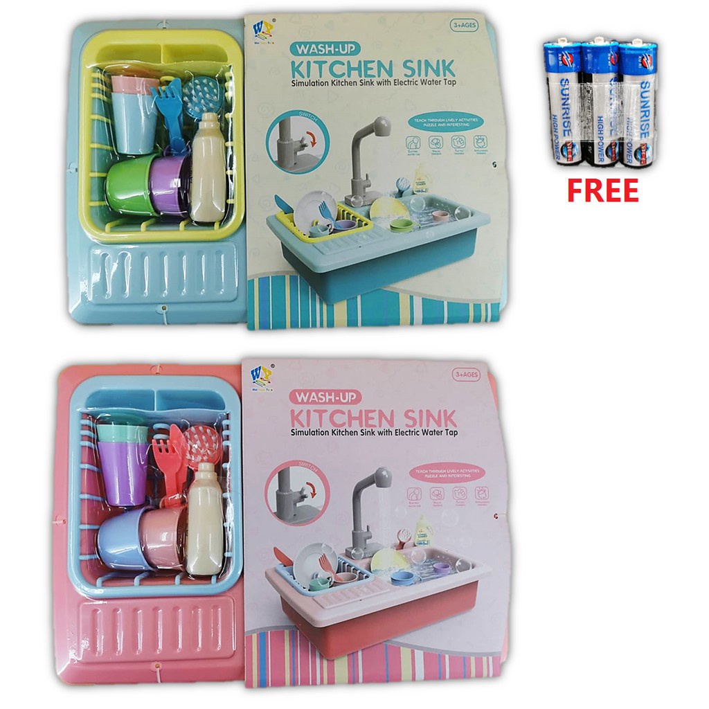 LUCKY_EJ[NEW]SINK WASHUP SIMULATION KITCHEN SINK WITH ELECTRIC WATER