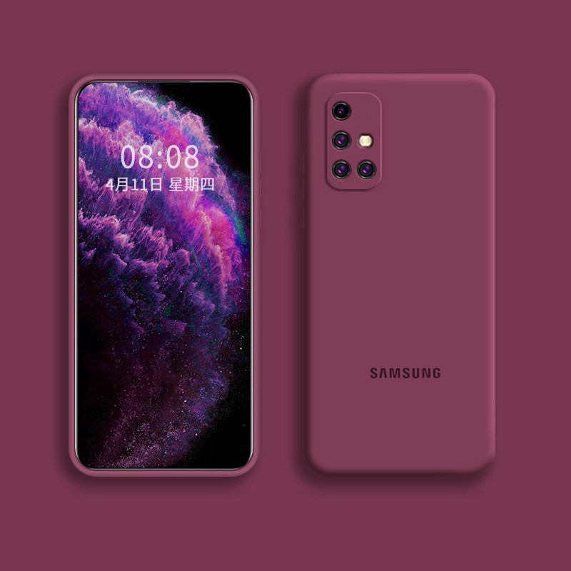 Casing Official Original Silicone Full Protection Soft Camera Protection Case Samsung Galaxy A71 A51 A31 A21 A21s A50 A50s A30s A20s A10s A72 A52 4g 5g Cover Shopee Philippines
