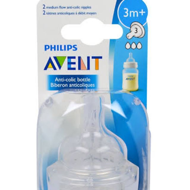 avent anti colic variable flow nipple