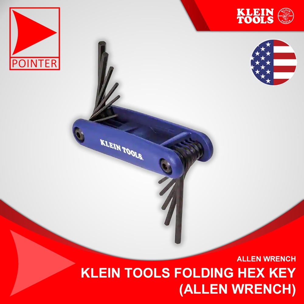 Klein Tools Allen Wrench Set (Folding Hex Key) Shopee Philippines