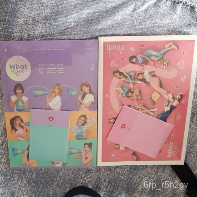 Twice What is Love (POB,Poster,1 free official PC) 5th Mini Album bWti ...