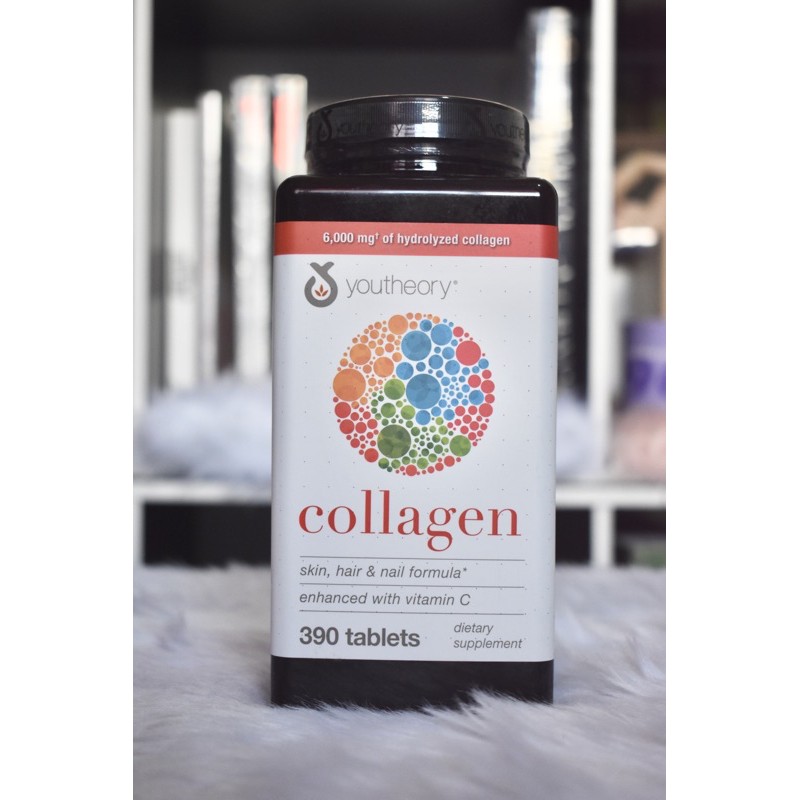 Youtheory Collagen Advanced Formula with Vitamin C 390 tablet Shopee