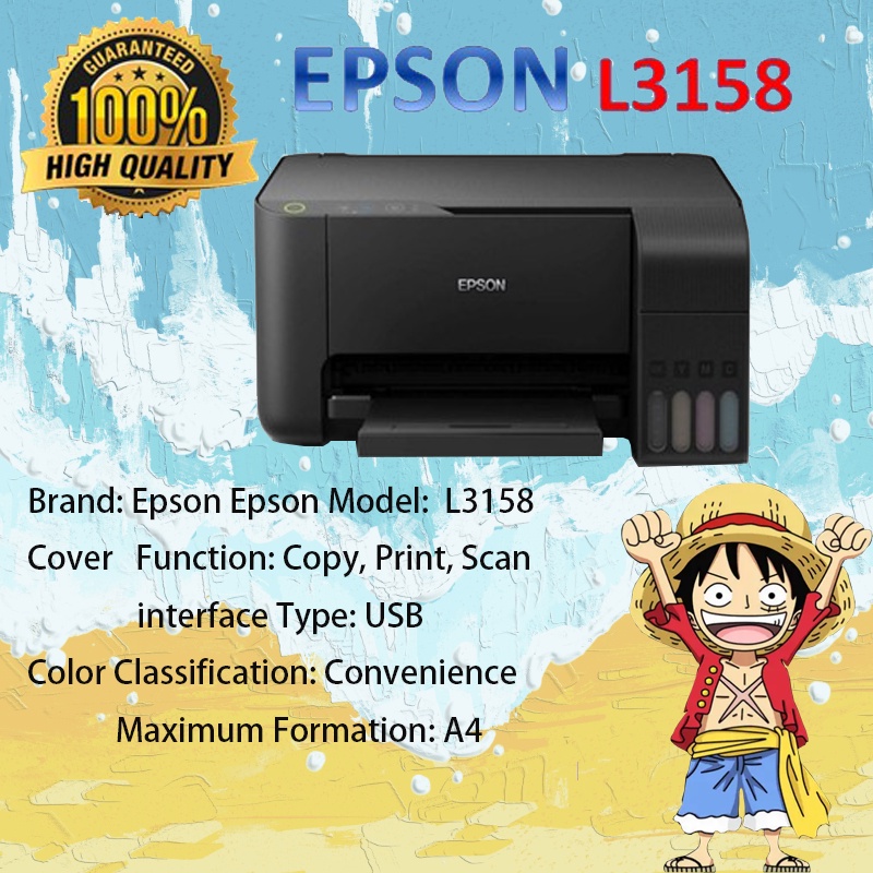 Epson L3158 3 In 1 Printer With Wifi Shopee Philippines 7749