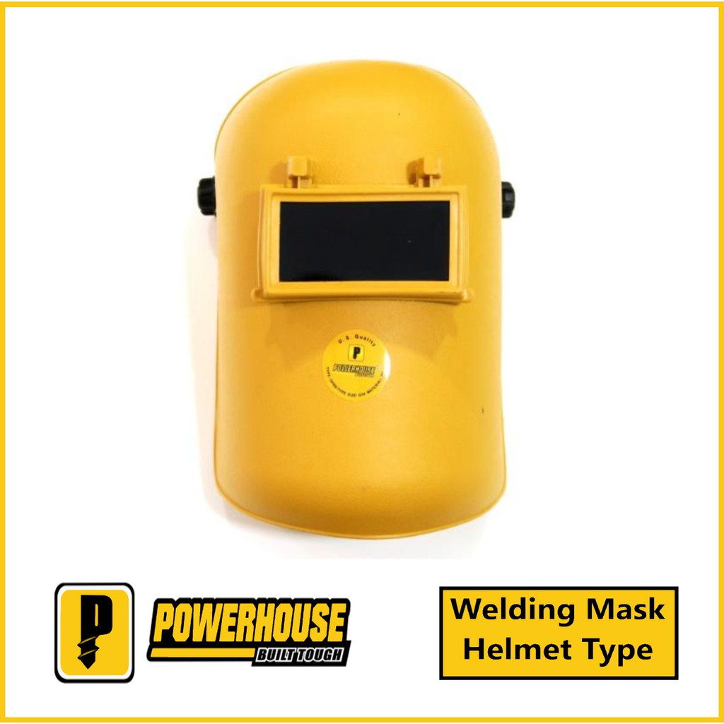 Powerhouse Welding Mask Helmet Type | Shopee Philippines