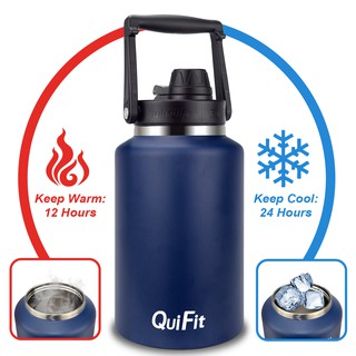 half gallon insulated water bottle