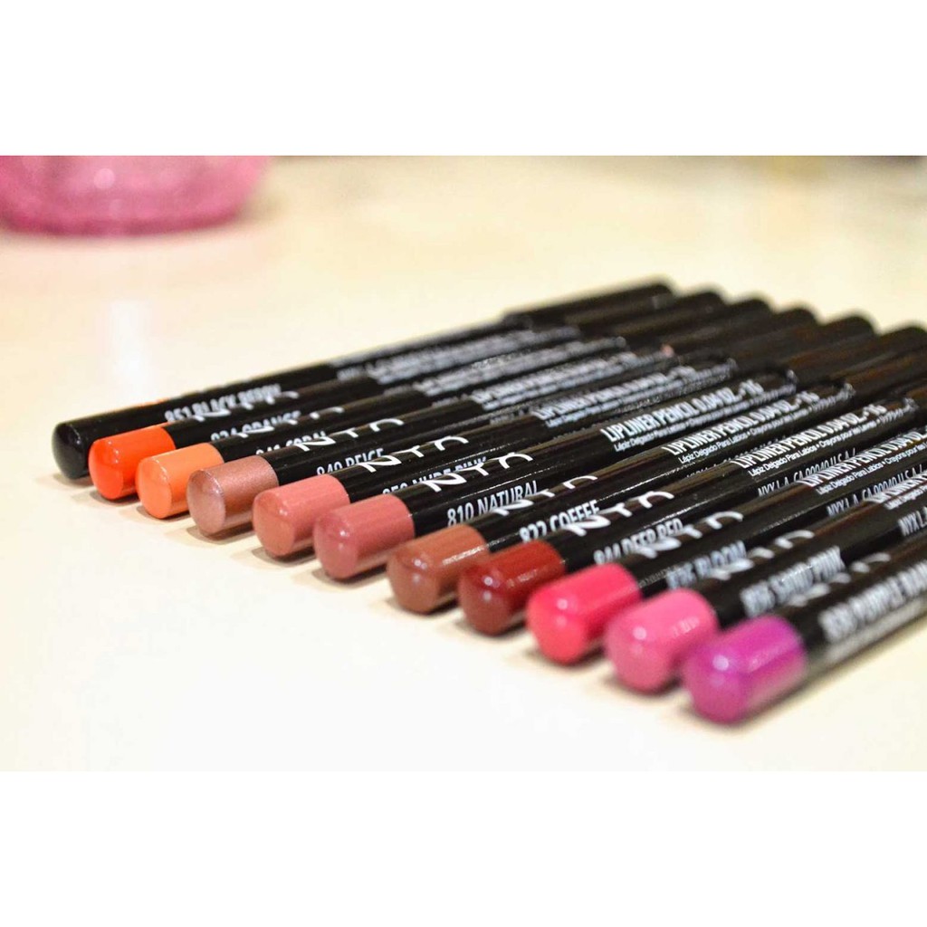 Nyx Slim Lip Pencil Shades