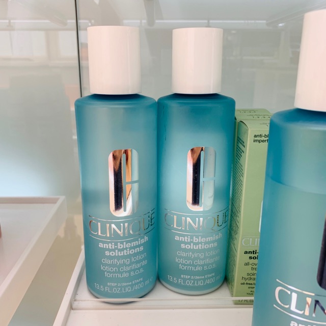 clinique clarifying lotion anti blemish
