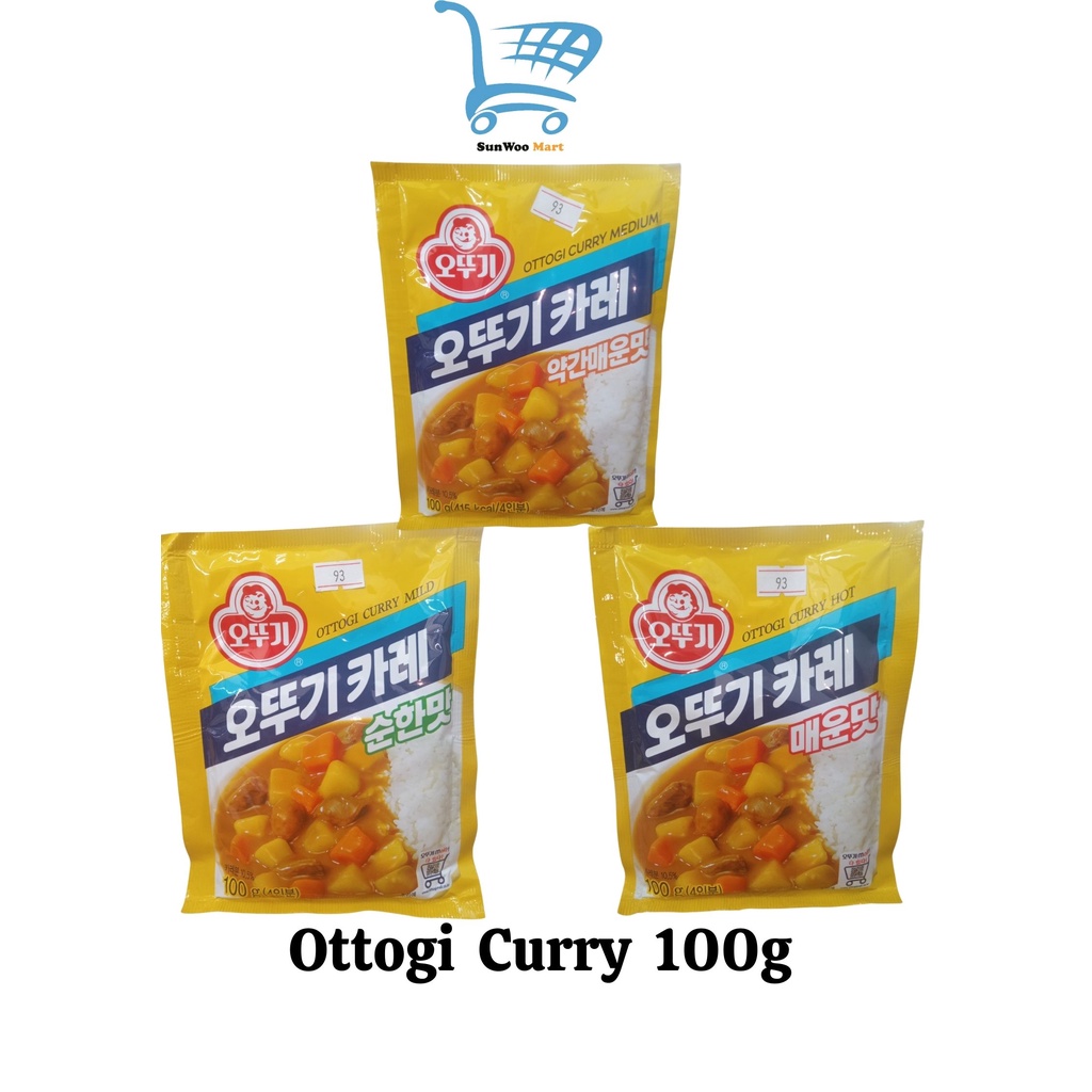 OTTOGI CURRY POWDER 100g (Korean Brand) Shopee Philippines