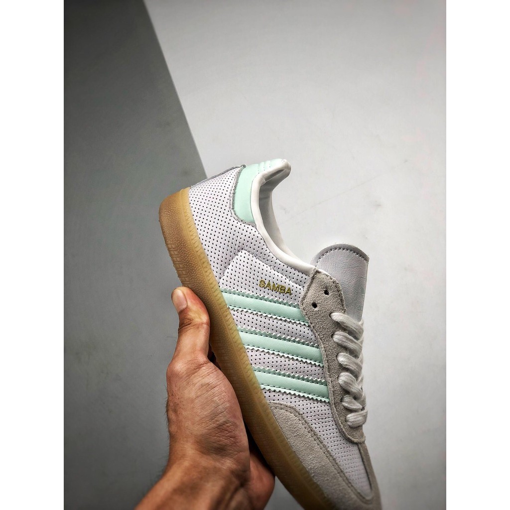 adidas samba yellow green