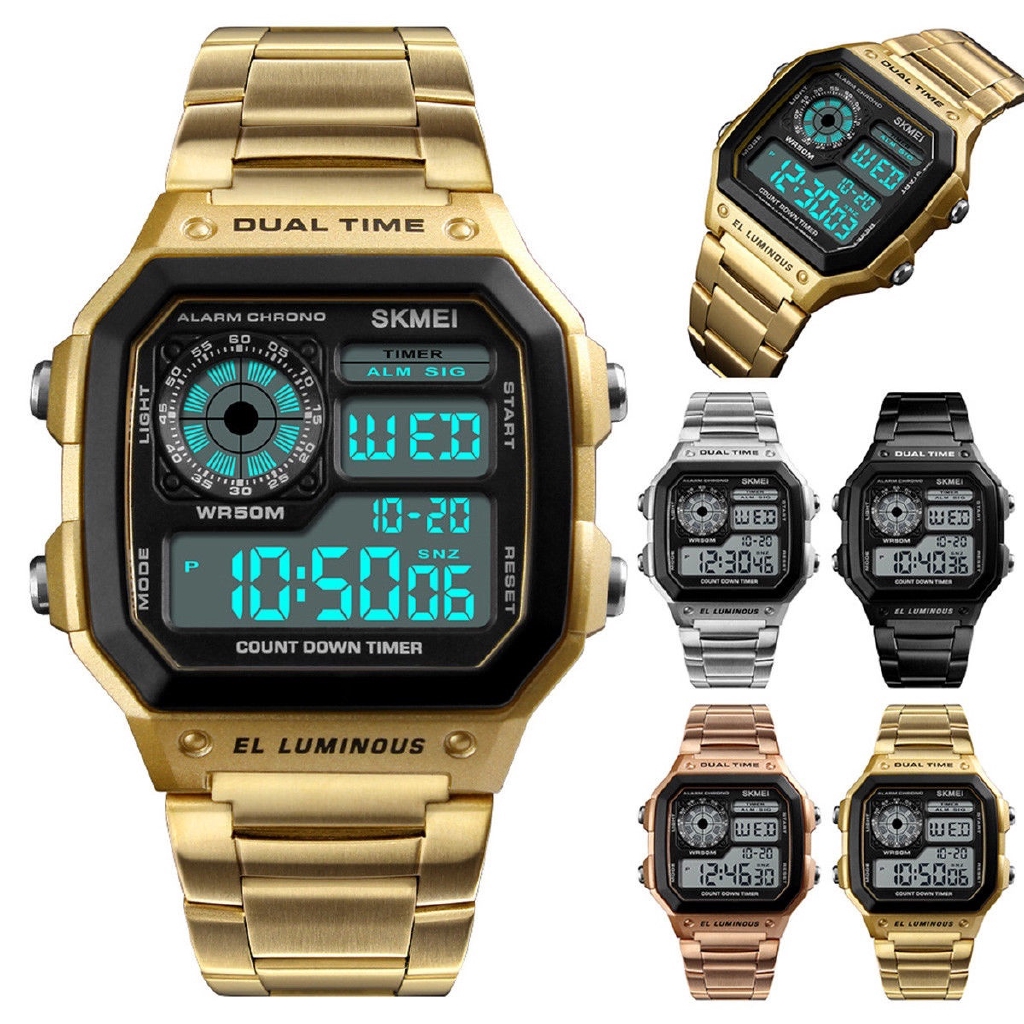 waterproof digital watch