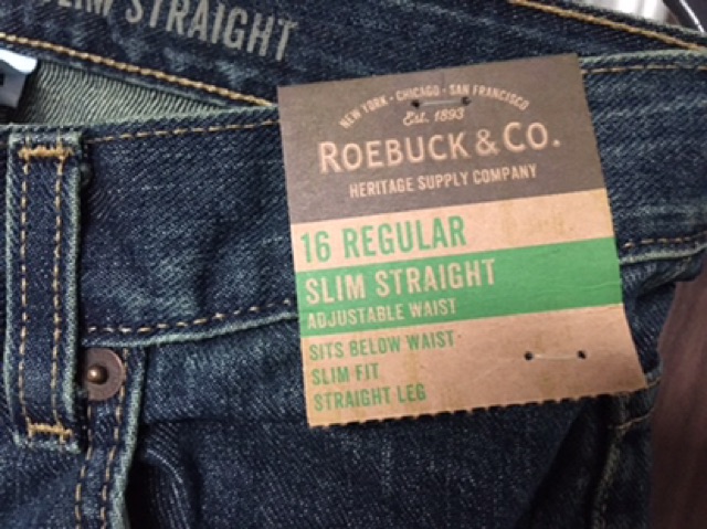 roebuck and company jeans