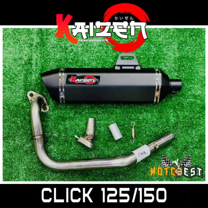 Kaizen Pipe Full System Exhaust Pipe for Honda Motorcycle Models
