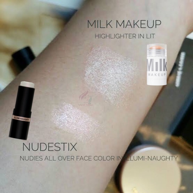 milk highlighter stick lit