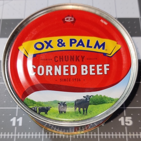 Ox Palm Premium Chunky Corned Beef 326g Shopee Philippines