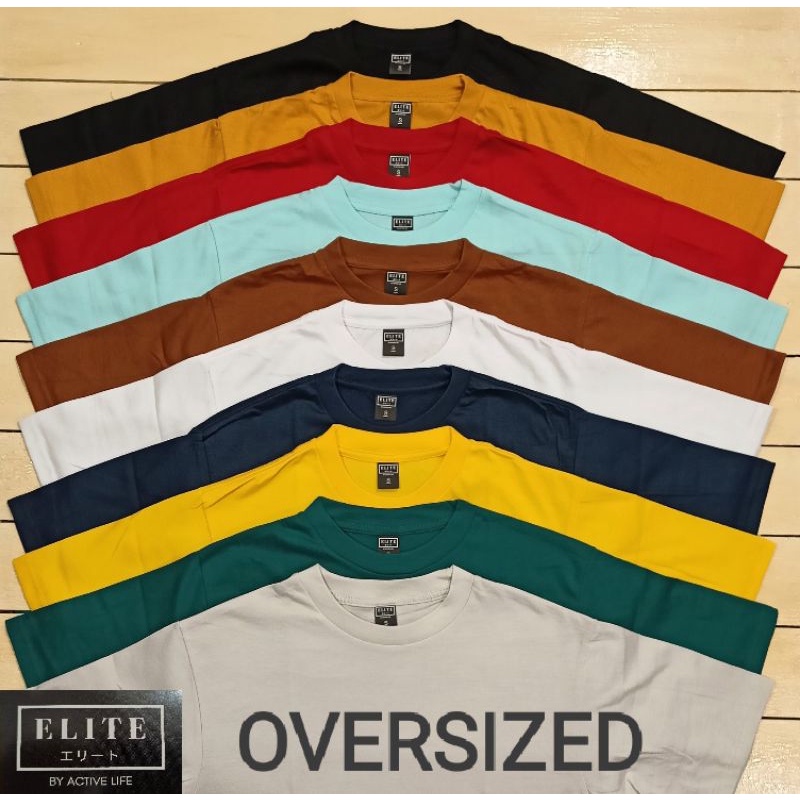 OVERSIZED ELITE Active life Round neck (XS to XL) Shopee Philippines