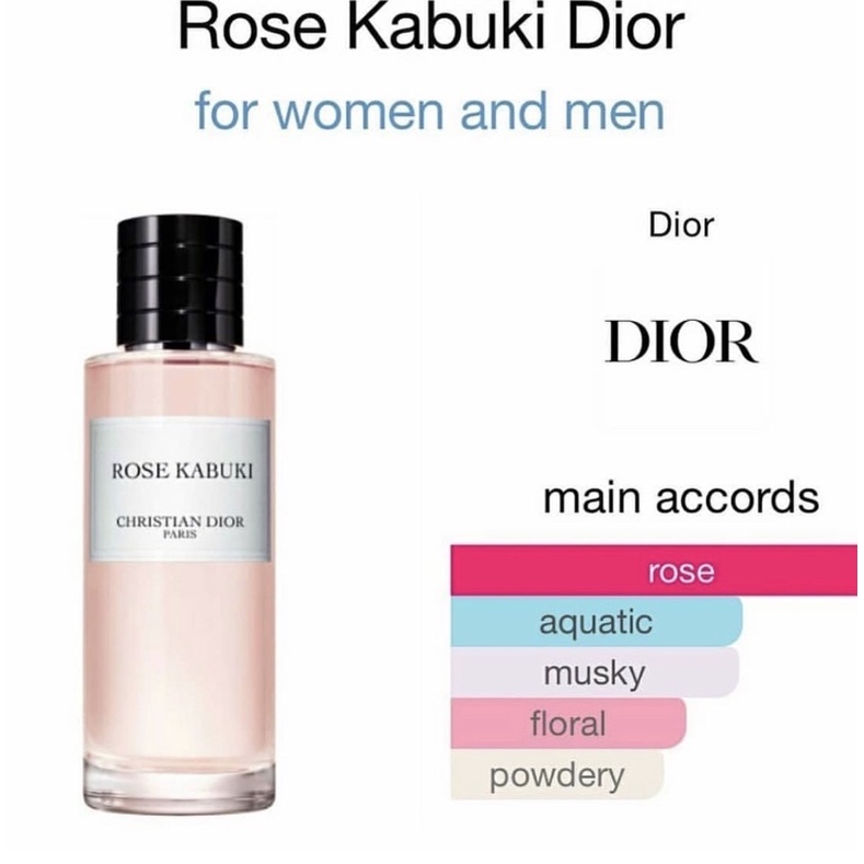 rose kabuki dior precio