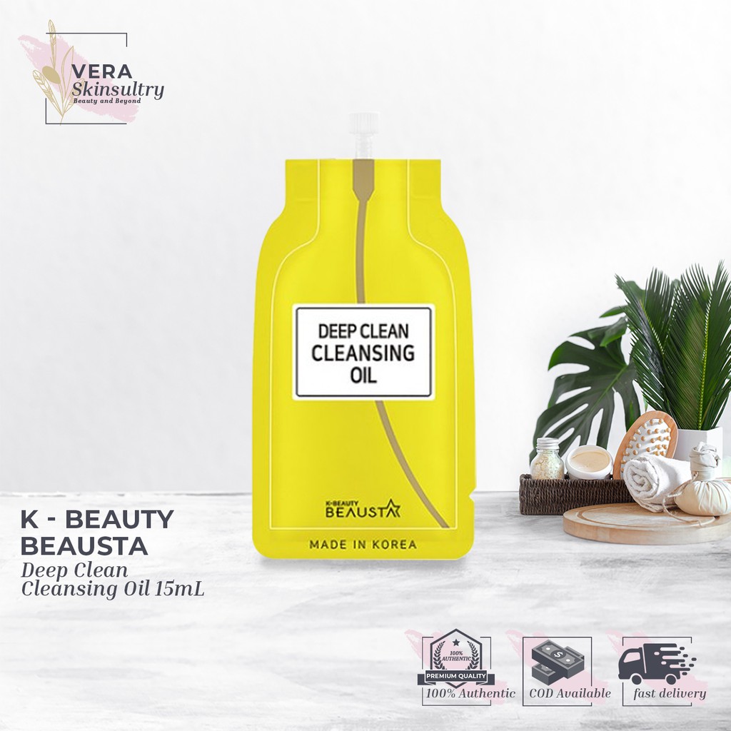 beausta deep clean cleansing oil