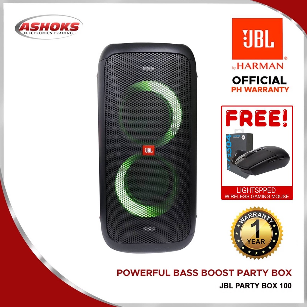 JBL PARTY BOX 100 / JBL Portable Speaker / JBL Powerful Bass Boost ...