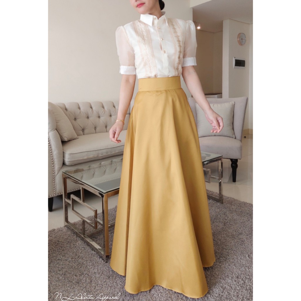 filipiniana plus size