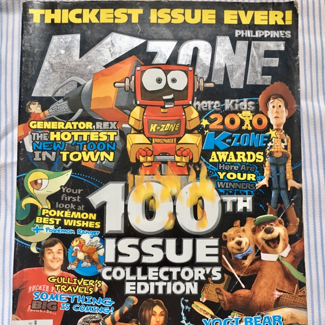 K Zone Magazine 100th Issue Collector S Edition Teens Kids Shopee Philippines